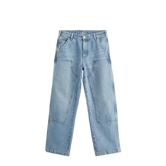 COPY - ZARACARPENTER JEANS WITH POCKET DETAIL X RHUIGIBLUE SIZE 31 0840/448